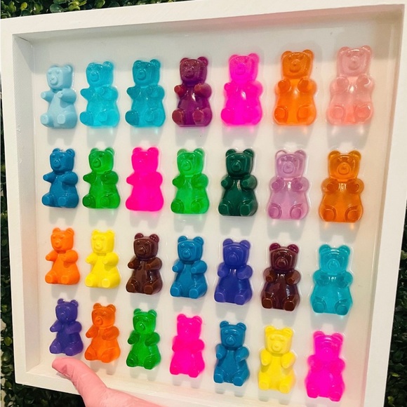 Some Bear Over the Rainbow; Gummy Bear Wall Art - Picture 4 of 4